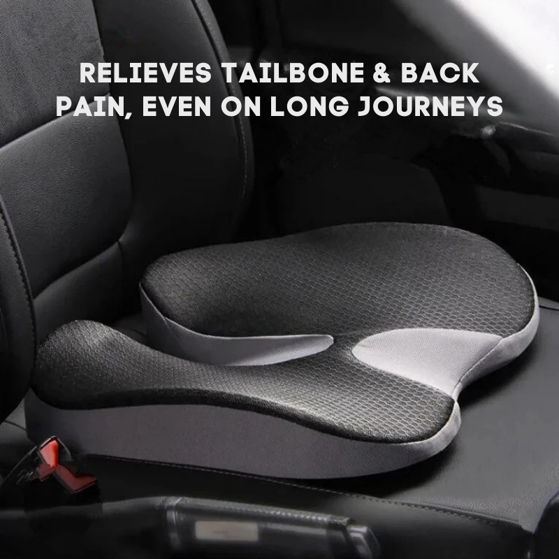 Ergonomic Car Cushion – Relieves Tailbone and Prostate | ErgoSeat™