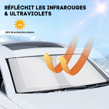 Foldable Car Windscreen Sun Shade – UV & Heat Protection | SunShield™