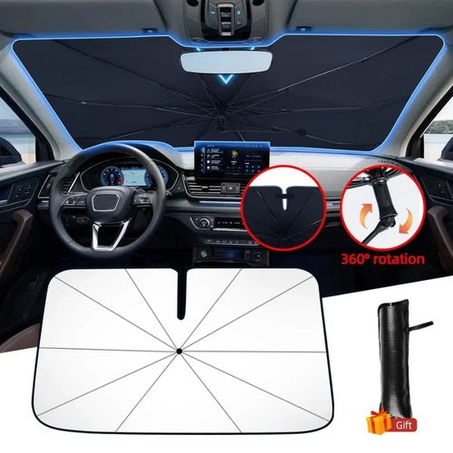 Foldable Car Windscreen Sun Shade – UV & Heat Protection | SunShield™