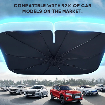 Foldable Car Windscreen Sun Shade – UV & Heat Protection | SunShield™